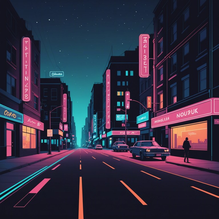 This track embodies the stillness of an urban midnight; ambient sounds meld with subtle edginess creating a soundscape that feels like walking through a neon lit cityscape alone. Each note and swell is placed to evoke the haunting beauty of empty streets.