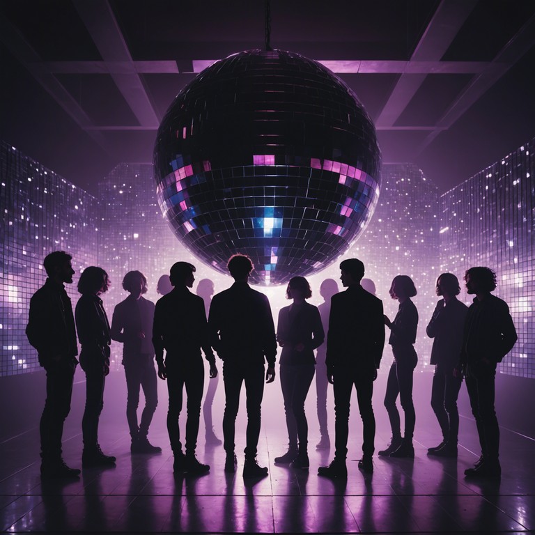 Imagine stepping into a time machine that takes you to a 1970s discotheque but with a distinct futuristic twist. The track merges classic disco elements with modern electronic sounds that bring new life to the familiarity of groovy baseline and hypnotic rhythms.