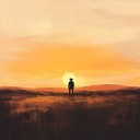 a gentle tune capturing the tranquil essence of the west