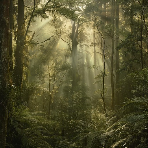 An enchanting instrumental piece that blends melancholic folk melodies with uplifting undertones, bringing to life the mystique of ancient forests and forgotten tales. The dark and rustic timbre of folk instruments intertwines with bright, evocative themes, creating an emotionally complex and compelling journey