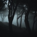 eerie, unsettling soundscape with dark ambient tones.