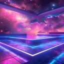 twinkling lights and smooth beats take flight.