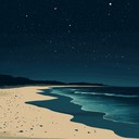 soothing ambient music with calming night time elements.