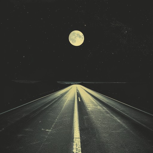 Imagine cruising down an empty highway at midnight, the cool breeze whipping through the car, as a soulful blues rock tune accompanies your journey. The song is rich with a raw, gritty electric guitar leading the charge, supported by a thumping bass and steady drums. Each note carries the weight and freedom of the open road.