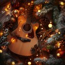 upbeat blues guitar with a festive seasonal twist