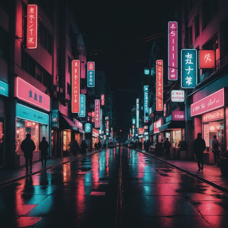 This track encapsulates the essence of a bustling city at night through an energizing electropop sound. With layers that build and pulse, it captures the electric feel of urban life, blending synthesized melodies with upbeat rhythms. The feel is modern and sleek, perfect for nighttime city scenes or the backdrop to a lively party.