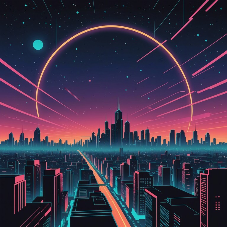 The track is a deeper exploration into the solitude and complexity of futuristic urban life, providing a sound that is both calming and intellectually engaging, reflecting the dual nature of technology and humanity in a cyberpunk setting.