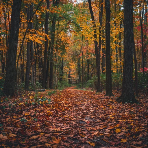 This instrumental ballad captures the essence of autumn, with the guitar evoking the sound of leaves rustling and falling. The melody unfolds gently, painting a picture of a reflective walk through a quiet forest, bringing a sense of peace and nostalgia.