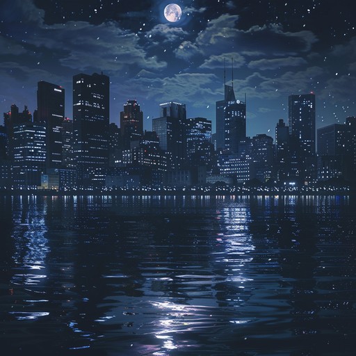 This instrumental smooth r&b piece captures the sensual rhythms of a moonlit urban night. With a velvety saxophone leading the way, the track exudes a sultry, laid back groove, perfect for intimate evenings and tranquil moments. Soft, jazz influenced chords and subtle electronic elements blend seamlessly to create a lush, sophisticated soundscape.