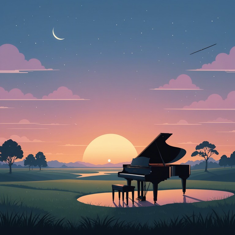 This piece embodies the essence of poignant nostalgia through a simple yet powerful piano melody, with subtle string accompaniment that emphasizes themes of lost time and reflective yearning. The musical contours eloquently journey through the complex layers of memory and emotion, starting softly and gradually building in intensity, capturing the listener’s heart with every note.