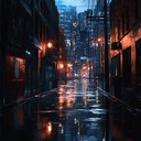 subtle melodies capture melancholic urban night reflections beautifully