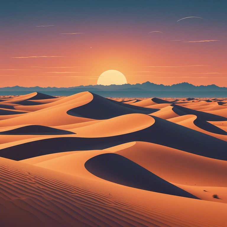 Imagine a musical journey through the sands of the sahara, where traditional middle eastern melodies fuse seamlessly with pulsating, modern beats. The song captures the essence of both the timeless desert landscape and the ephemeral beauty of the winds that cross it.