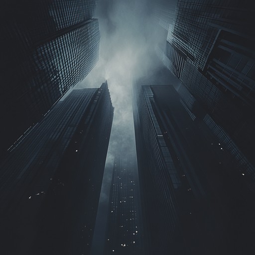 An atmospheric dark phonk instrumental blending haunting melodies with deep basslines, creating a soundscape that embodies the unease of traversing nocturnal city streets filled with unseen dangers.