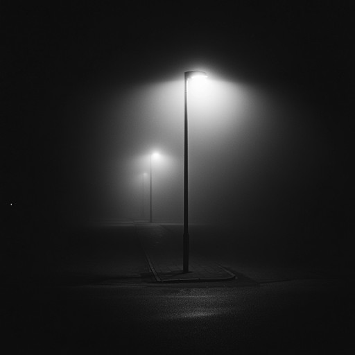 An instrumental track blending gentle melodies with unsettling undertones, creating a soothing yet haunting atmosphere reminiscent of deserted places