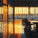 evokes melancholy through minimalistic corporate piano melodies