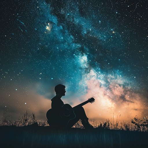 This instrumental track provides a tranquil escape into a serene summer evening under the stars. It features soft guitar melodies over atmospheric, psychedelic layers, perfect for creating a relaxed, otherworldly ambiance. Ideal for unwinding or introspective moments.