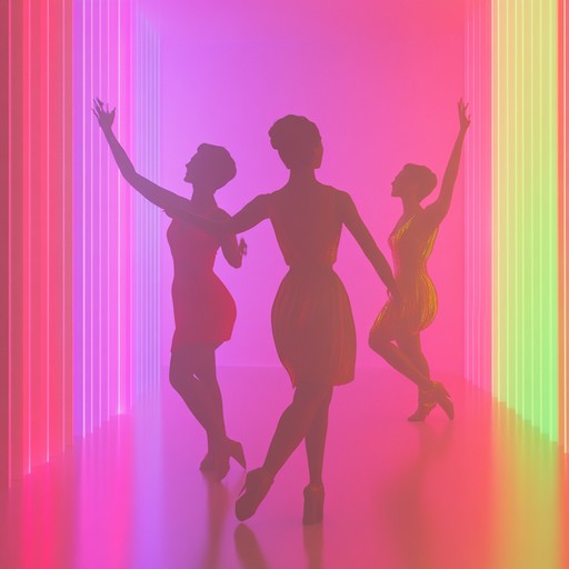 Imagine a dance floor where the past and the future collide; neon lights flicker as the rhythmic beats of the electronic age meet the brass and bounce of swing. This track embodies a celebration, a synthesis of eras creating an endless night of joy and dance.