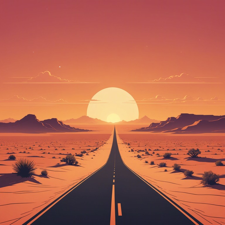 This track evokes the feeling of being alone on a long, open road, with nothing but thoughts and the distant horizon. Using an electric guitar, the melody builds from a soft lament to a soulful cry, reflecting vast deserts and the spirit of freedom. The blues scales and rock energy combine to form a powerful musical experience that captures both introspection and wilderness.