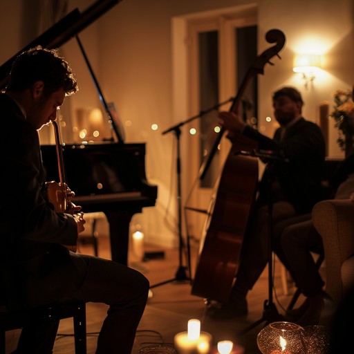 A sophisticated torch lounge track infused with an upbeat jazz rhythm, creating the perfect backdrop for classy nighttime events. Suave piano improvisations and smooth brass sections evoke the elegance of late night soirées under the stars.