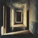 a haunting soft rock piece echoing through abandoned halls