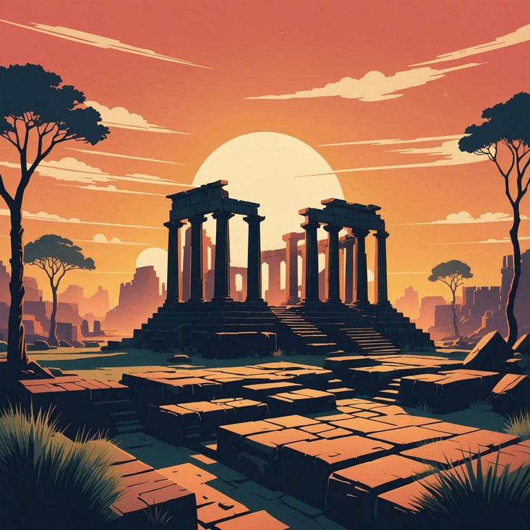 This piece paints a vivid soundscape that captures the grandeur and timeless nature of ancient civilizations, blending traditional and modern techniques to breathe life into history's echo.