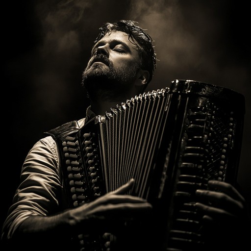 A highly energetic and intense polka track. Fast paced accordion melodies drive the relentless rhythmic force, creating a forceful and animated atmosphere.