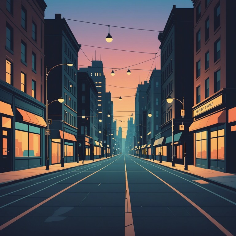 Imagine walking through a dimly lit city street as evening falls, the bustling soundscape filled with the passionate and tense rhythms of latin jazz. Trombone melodies travel through the air, enhancing the scene's ambience. This track captures the essence of an anxious, yet invigorating urban evening stroll, blurring the lines between excitement and the unknown.