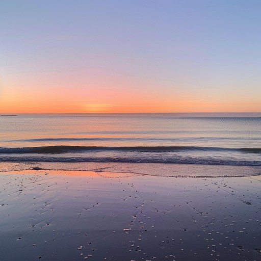 Capturing the melancholic essence of twilight by the ocean, this calypso music employs gentle steel drums and the subtle resonance of marimbas to create a nostalgic, wistful atmosphere. The melody resonates with the deep emotions of watching the day's end, creating a somber yet beautiful imagery.