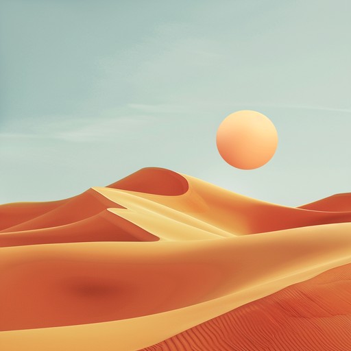 Imagine the vast, shimmering desert under a relentless sun. This track evokes the heat mirage rising from the scorched sands, blending traditional instruments with ambient sounds to create a sweltering atmosphere.