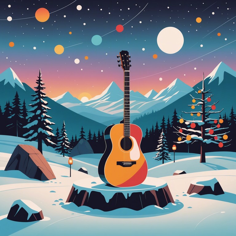 This track combines the joyous vibes of holiday tunes with the aggressive dynamics of hard rock, incorporating the ringing tones of bells which create a festive spirit with a twist. The powerful guitar riffs interact seamlessly with the energetic drumming, making it wildly celebratory yet audaciously bold.