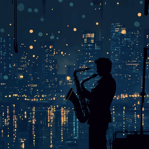 A gentle instrumental featuring soulful saxophone over soft jazz rhythms, painting a picture of a quiet lounge where whispered conversations and soft lights create a sensual, dreamy ambience.