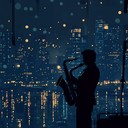 smooth saxophone melodies evoke intimate late night lounge atmosphere