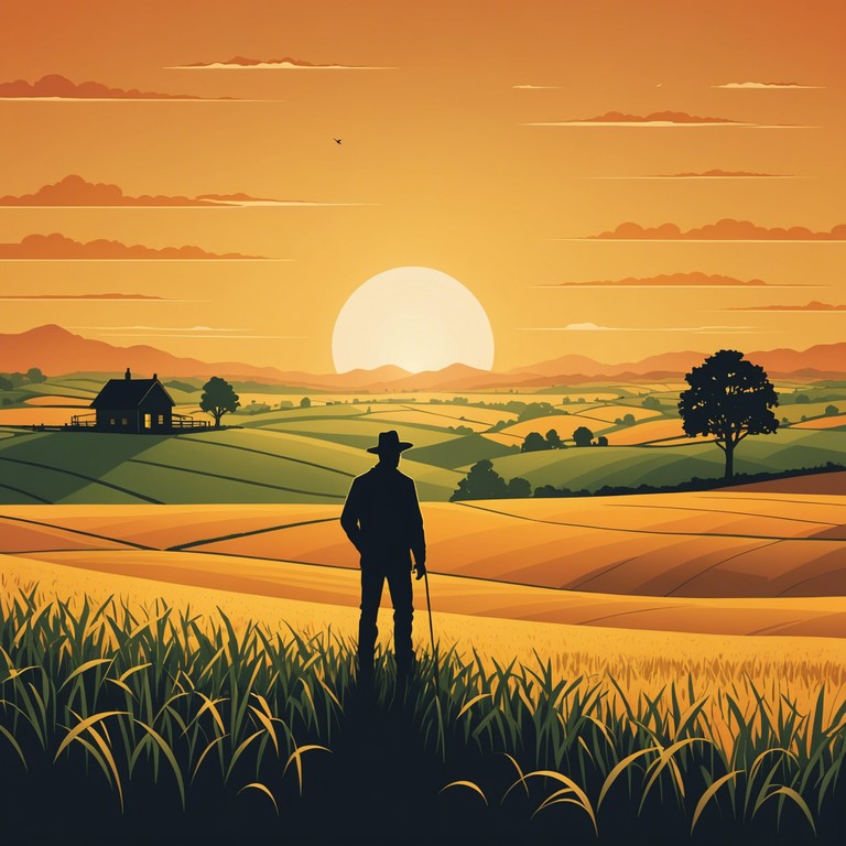 This instrumental track features the acoustic guitar front and center, evoking feelings of unity and resilience that resonate deeply within the american heartland. The composition aims to uplift and inspire, weaving in elements that conjure images of wide open fields and endless skies, symbolizing freedom and grassroots strength.