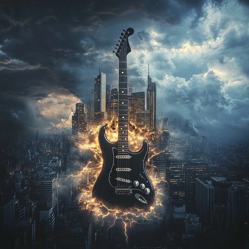 An instrumental fusion piece that blends the aggressive energy of rap metal with intricate musical arrangements, featuring complex rhythms, heavy guitar riffs, and dynamic transitions to create a sophisticated and powerful soundscape.