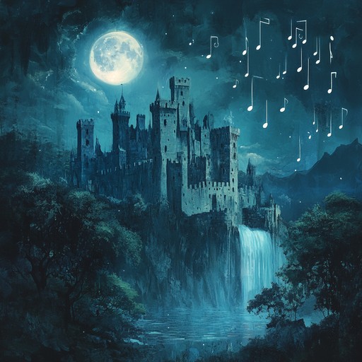 This instrumental piece captures the essence of medieval nights, blending soft lute strums with ambient ethereal tones, evoking a dreamlike journey through ancient landscapes and forgotten tales whispered under the moon