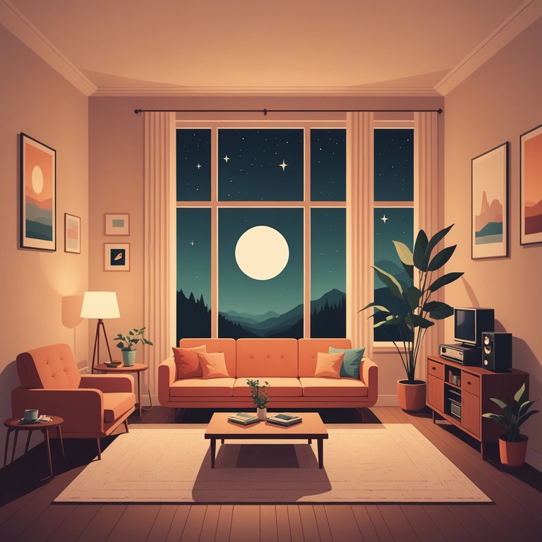 In this alternative version of the track, the focus shifts slightly to emphasize the soothing, calming qualities of the music, integrating smooth transitions and a softer rhythmic undertone to keep the serene vibe throughout the piece. Ideal for evening relaxation or soft background music in a creative space.