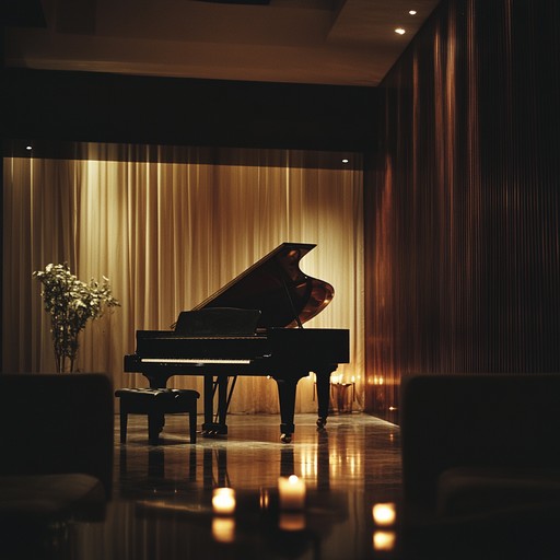 An elegant blend of gentle piano chords and smooth jazz grooves. Perfect for winding down after a long day. Enjoy a reflective, cozy nightscape.