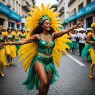 energetic beats meet rio's festive spirit