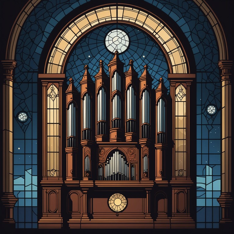 Bathing in the light of the full moon, this alternative version emphasizes the echo of every haunting note played on the pipe organ, intensifying the sense of ancient mysteries and gothic allure. This arrangement carves a deeper notch into the feelings of suspense and ghostly elegance.