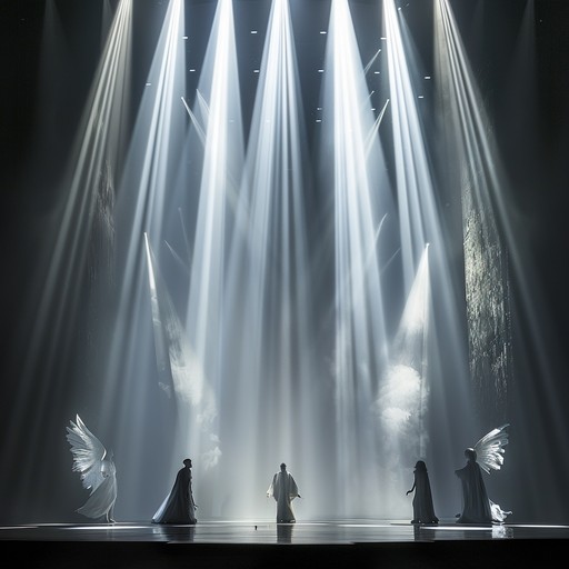 An ethereal opera guiding listeners through divine harmonies across celestial realms.