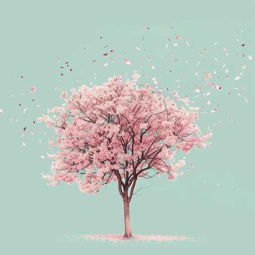 A soothing j pop track featuring gentle melodies and tranquil vibes, inspired by the peacefulness of cherry blossoms in bloom. Perfect for moments of relaxation and introspection.