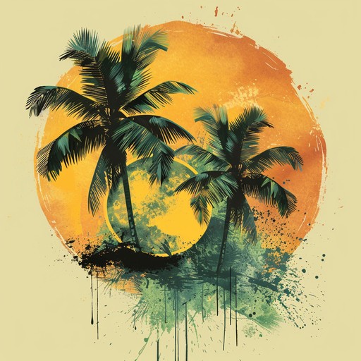 This lively dancehall track features a prominent reggae bassline, crisp percussion, and shimmering guitar riffs, all blended seamlessly with the echoing reverb and delay effects characteristic of dub music. The result is an infectious, body-moving groove that transports listeners to a sun-drenched caribbean beach party.