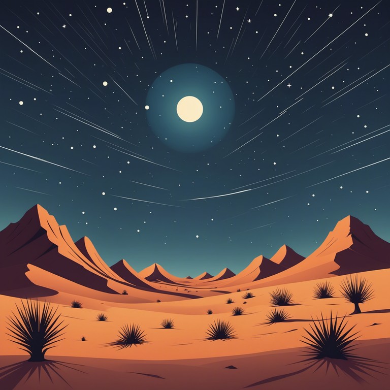 This instrumental track combines traditional middle eastern melodies with gritty, urban textures to bridge ancient musical heritage and contemporary soundscapes. The mixture brings the enchanting stories of the desert into a new age, invoking images of bustling, mystical bazaars, and vast serene deserts under the moonlight. The primary instrument, the oud, carries a deep, resonate tone that encapsulates the soul of traditional middle eastern music, artfully blended with modern synth elements to create something truly unique.