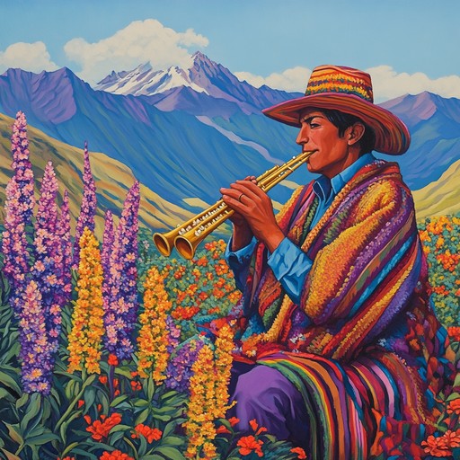 A revival of traditional andean music, featuring the pan flute as a primary instrument, combined with modern recording techniques to preserve the powerful essence of latin america's indigenous sounds. Perfect for deep reflection or enhancing a spiritual connection with nature.