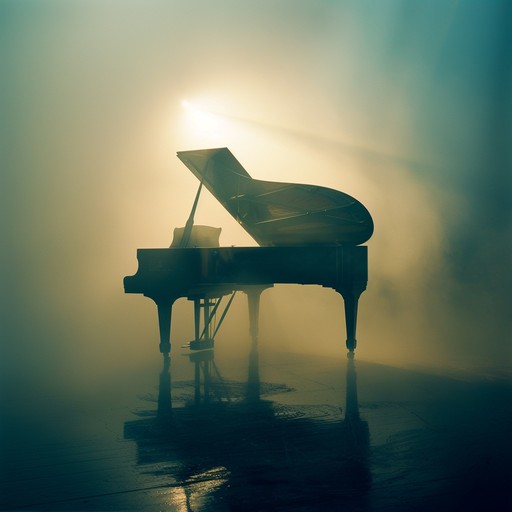 Experience a serenade in a haunted lounge, where the ghostly echo of lost romances drift through the air. This track features haunting piano melodies enveloped in ethereal harmonies to evoke a deep sense of nostalgia and mysterious beauty. Every note paints the presence of long gone memories in a velvet wrapped elegance.