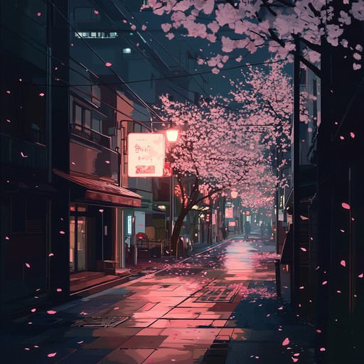 This instrumental jpop composition blends gentle synths, soft percussion, and mellow melodies to create a calming atmosphere that mirrors the peacefulness of tokyo's nighttime streets, capturing the essence of tranquility amidst the bustling city lights.