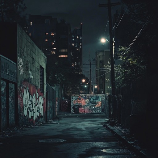 Experience the unsettling tension of a dystopian city at night. The track features ominous basslines and eerie synths, evoking a sense of unease and hidden threats lurking within the shadows.