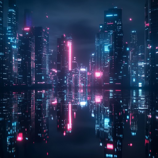 Dive into a serene synthwave world filled with soothing soundscapes, gentle beats, and a calming cyberpunk atmosphere, ideal for relaxation and unwinding after a long day.