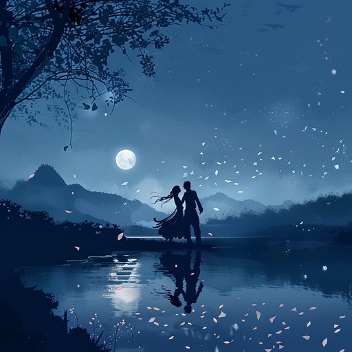 A heartfelt chalga piece featuring sensual bulgarian melodies, capturing the emotions of a romantic evening under the moonlight. The arrangement is tender and invites listeners to experience love's gentle embrace.