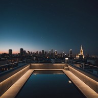 urban solitude captured in synth waves